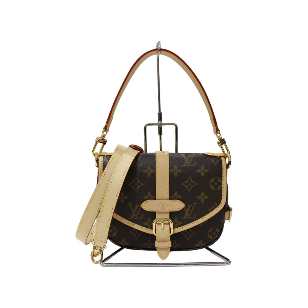 Louis Vuitton One Saumur Classic Hobo Shoulder Monogram Bag Brown - Picture 2 of 7